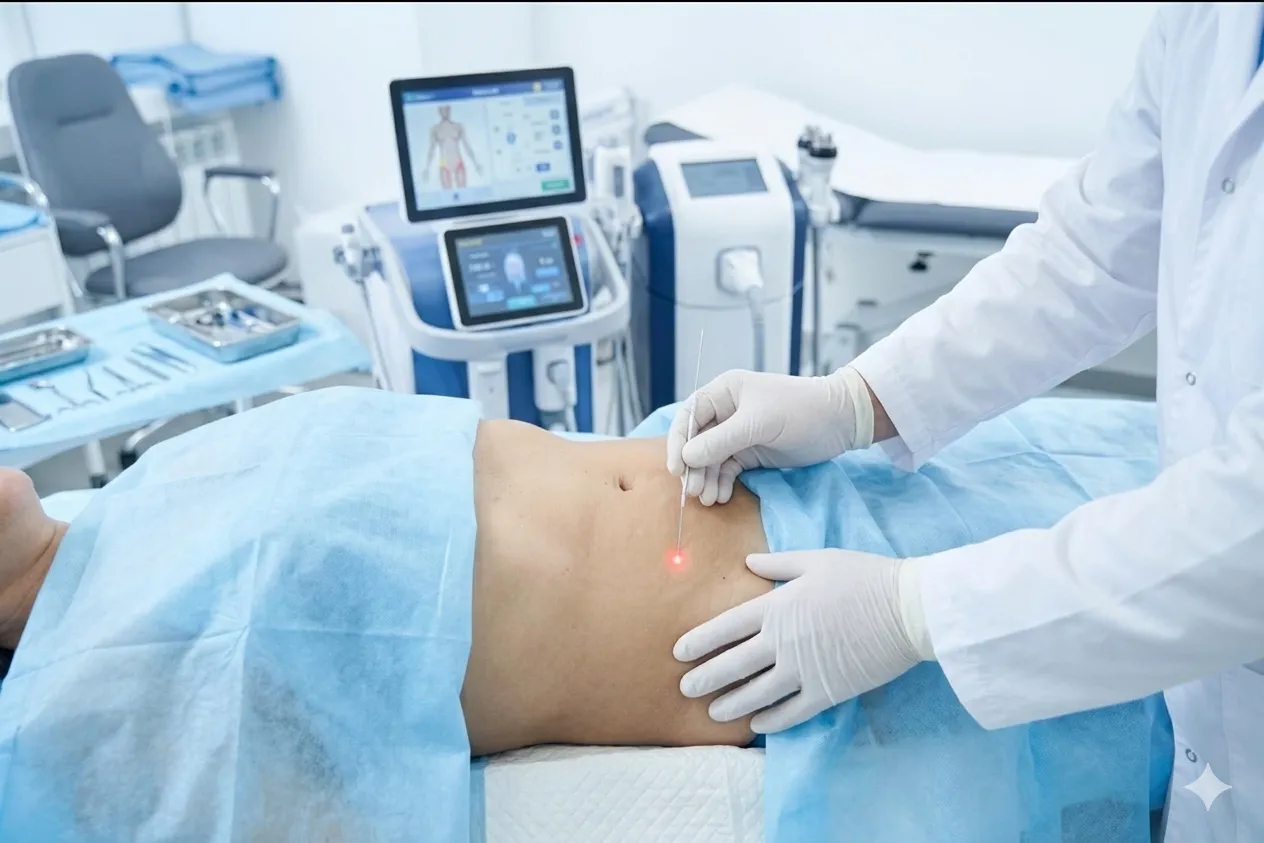 Endolift corporal en Alicante para reafirmar el abdomen y eliminar grasa localizada sin cirugía