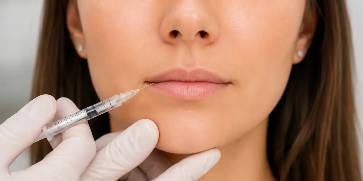 Aumento de labios para labios finos en Alicante mediante ácido hialurónico para mejorar el volumen y la definición labial.