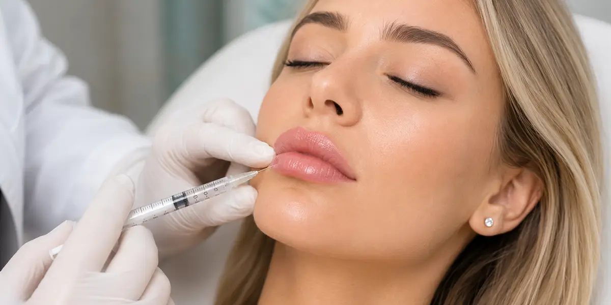Técnica Russian Lips en Alicante para conseguir labios más definidos, con mayor altura y un arco de Cupido más marcado.