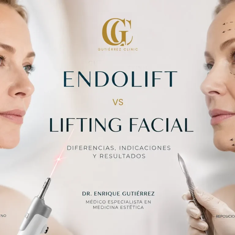 Endolift vs lifting facial en Alicante como alternativa sin cirugía para tratar la flacidez